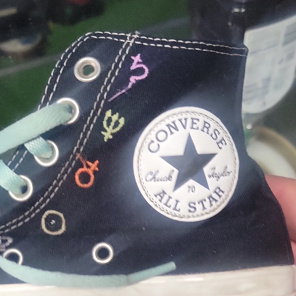Womens 8.5 Converse Wmns Chuck 70 High 'Mystic Symbols'.  Excellent Condition. - Picture 6 of 10
